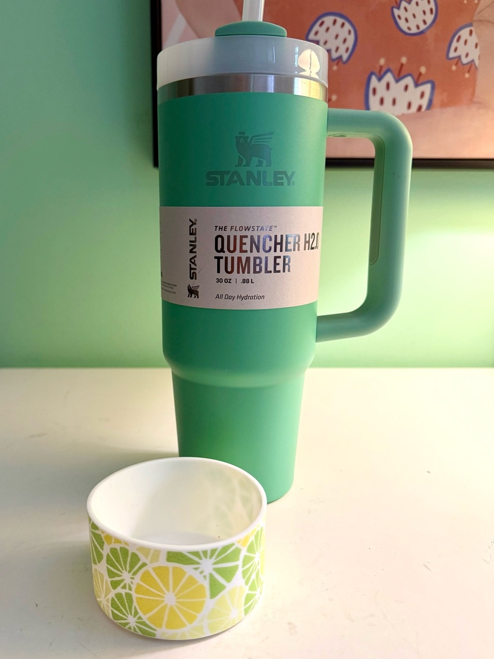 NWT, 30oz Stanley With Protective Boot
